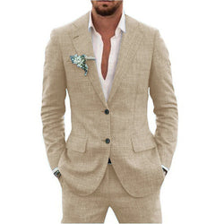 Two-piece men's summer suit