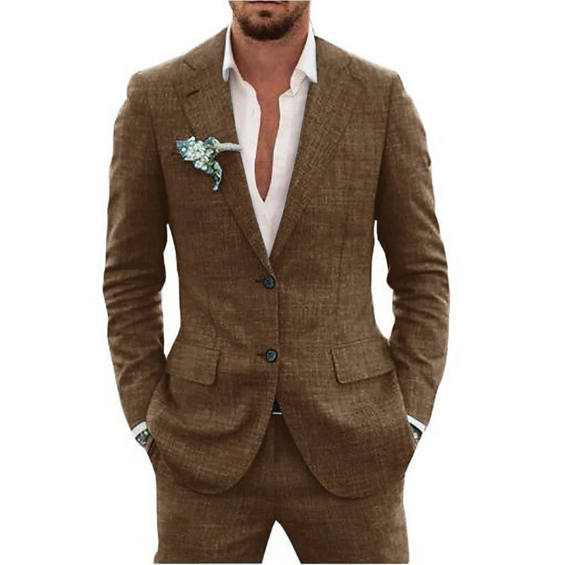Two-piece men's summer suit