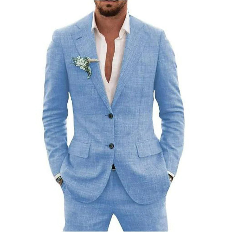 Two-piece men's summer suit