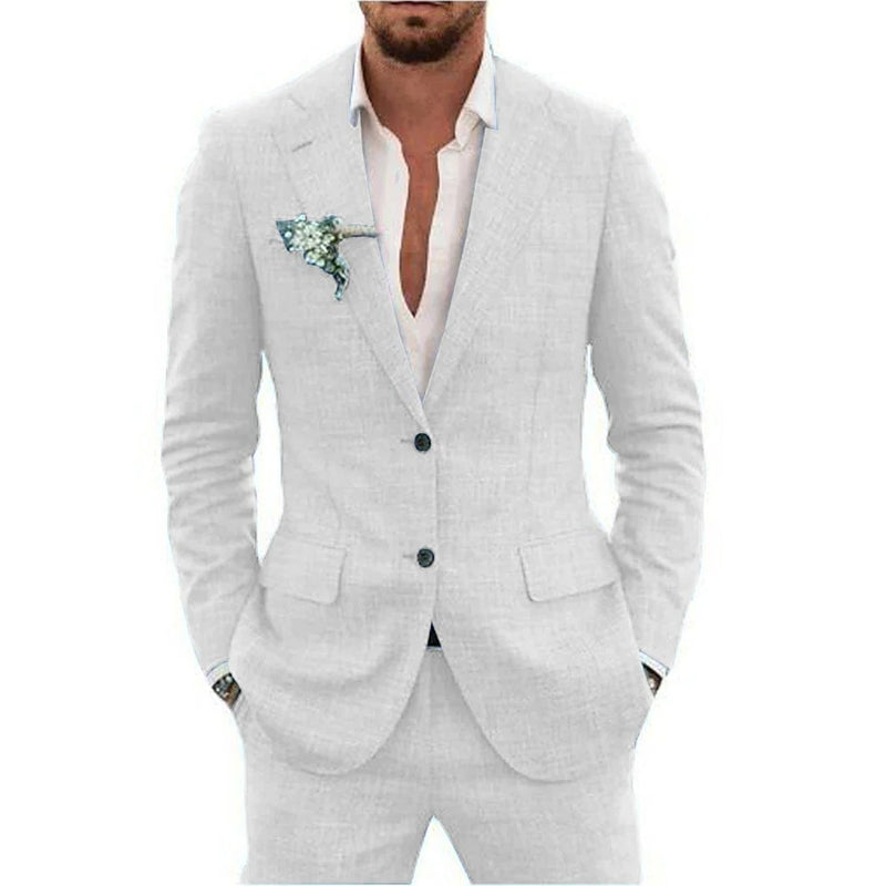 Two-piece men's summer suit