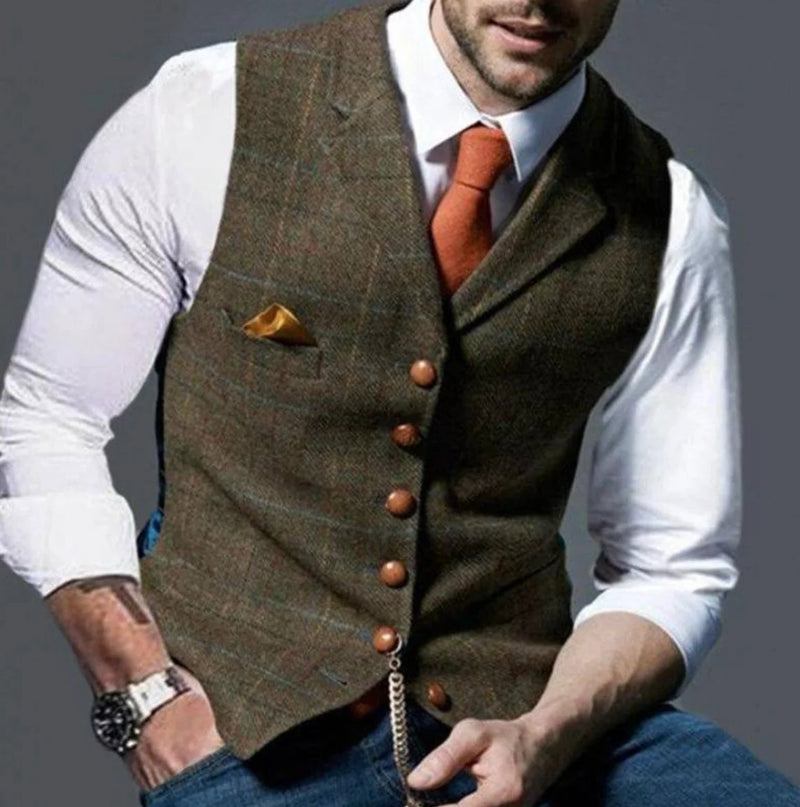 Men's vintage-style vest