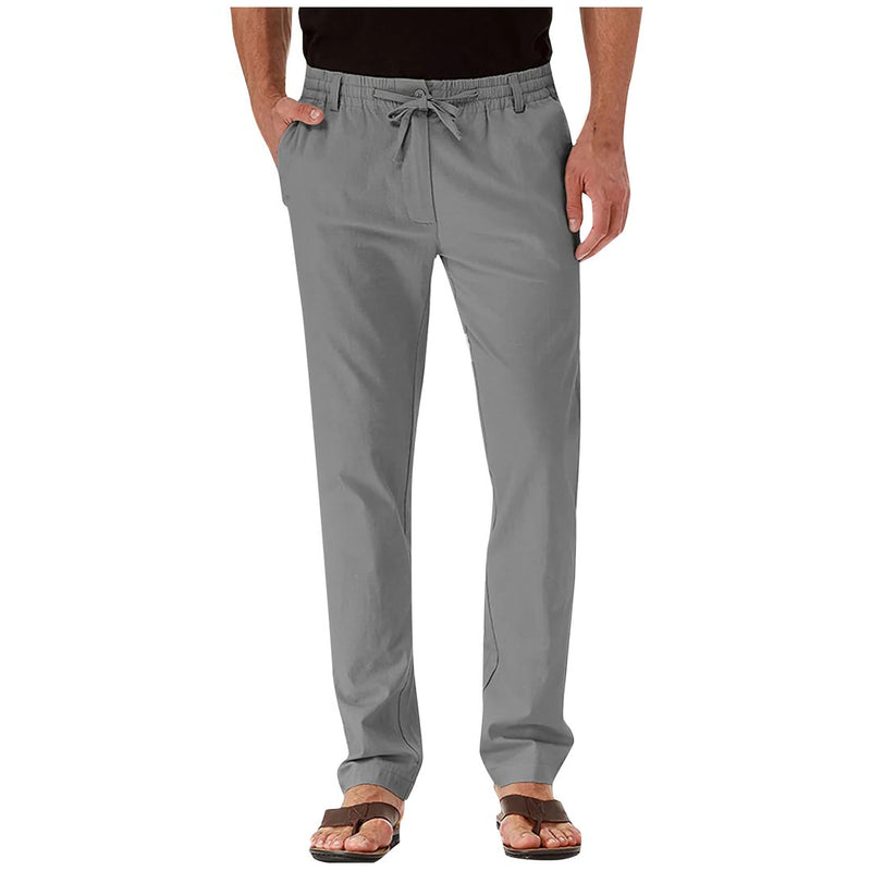 Straight Cut Casual Pants