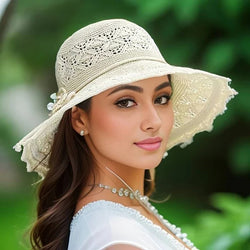 Wide-Brim Sun Hat