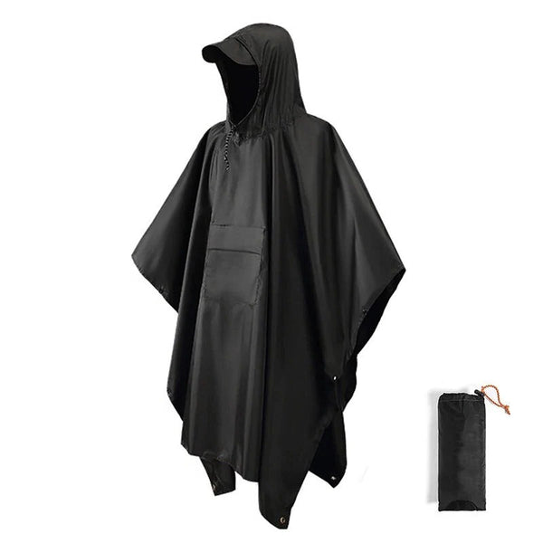 Waterproof Poncho Jacket for Outdoor Use