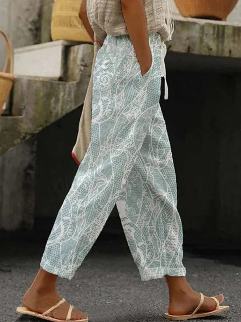 Women’s Trousers with Elastic Waist