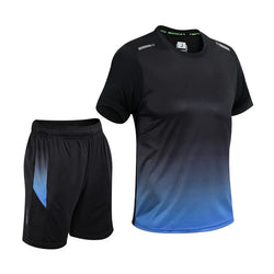 Men’s Sportswear Set with Gradient Design