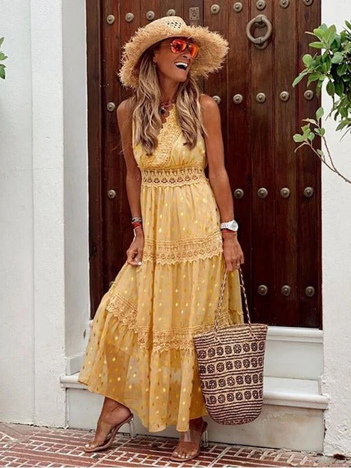 Women’s Boho Maxi Dress
