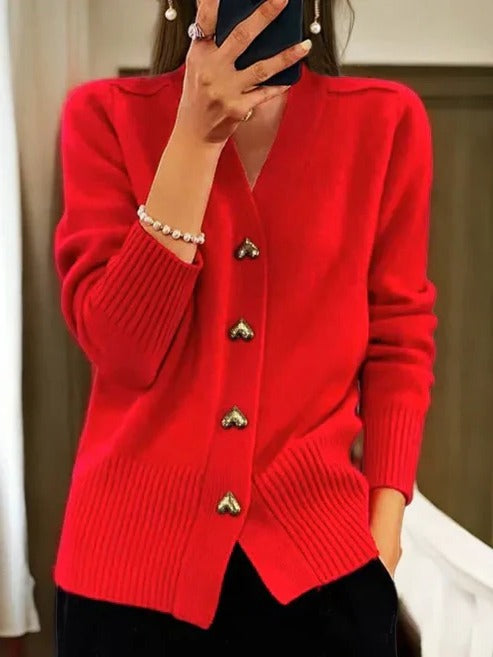 Women’s Sleeveless Knitted Cardigan