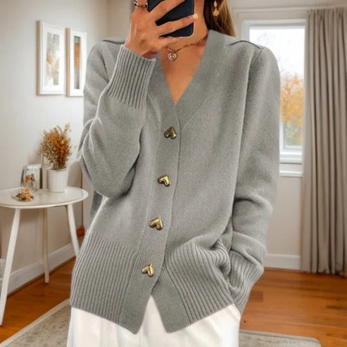 Women’s Sleeveless Knitted Cardigan