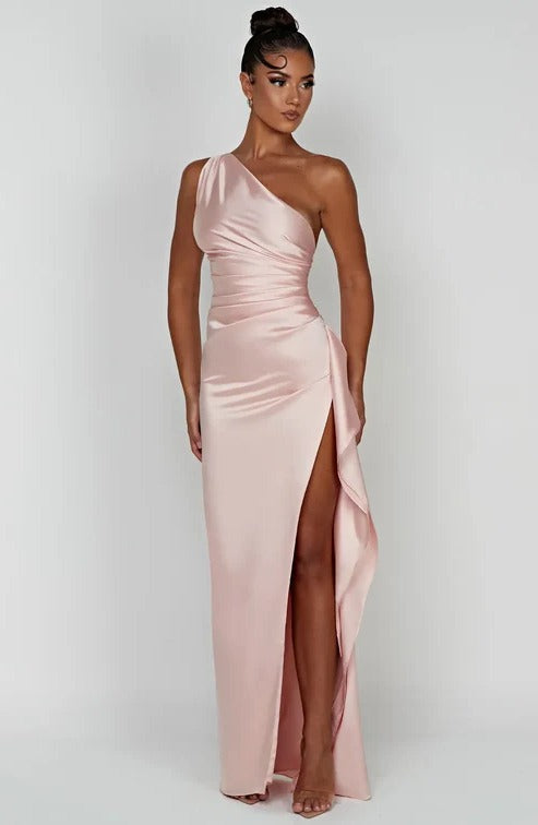 Women’s One Shoulder Evening Gown
