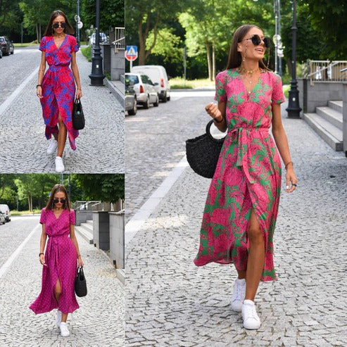 Women’s Floral Summer Maxi Dress