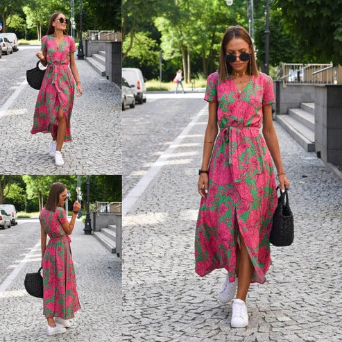 Women’s Floral Summer Maxi Dress