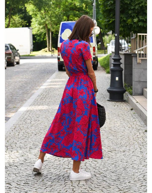 Women’s Floral Summer Maxi Dress