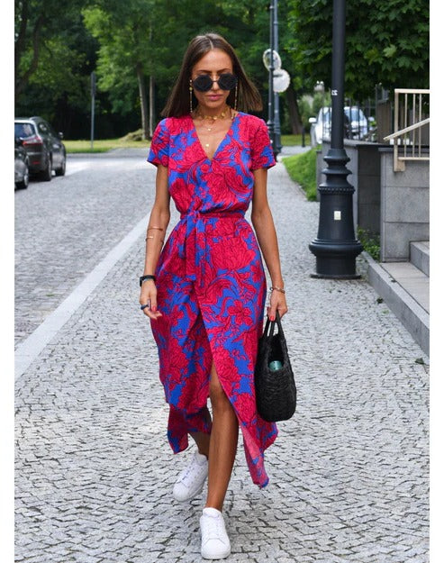 Women’s Floral Summer Maxi Dress