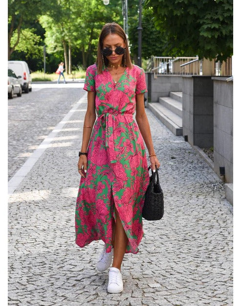 Women’s Floral Summer Maxi Dress