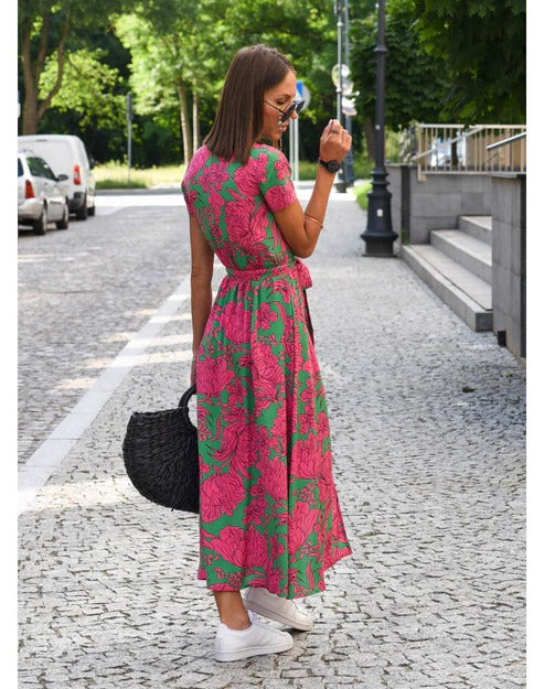 Women’s Floral Summer Maxi Dress