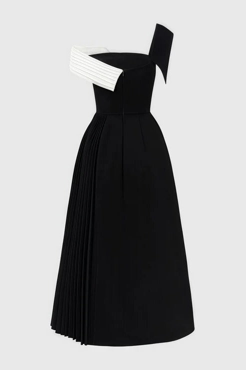 Women’s One Shoulder Midi Dress