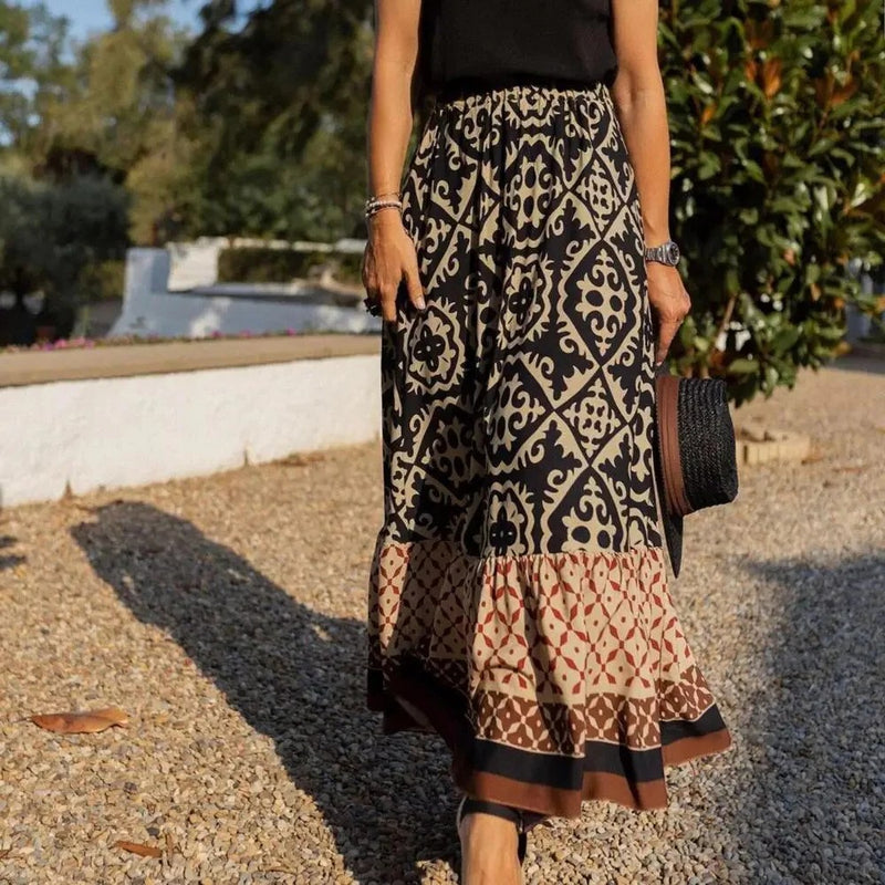 High Waisted Summer Skirt for Women