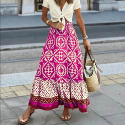 High Waisted Summer Skirt for Women