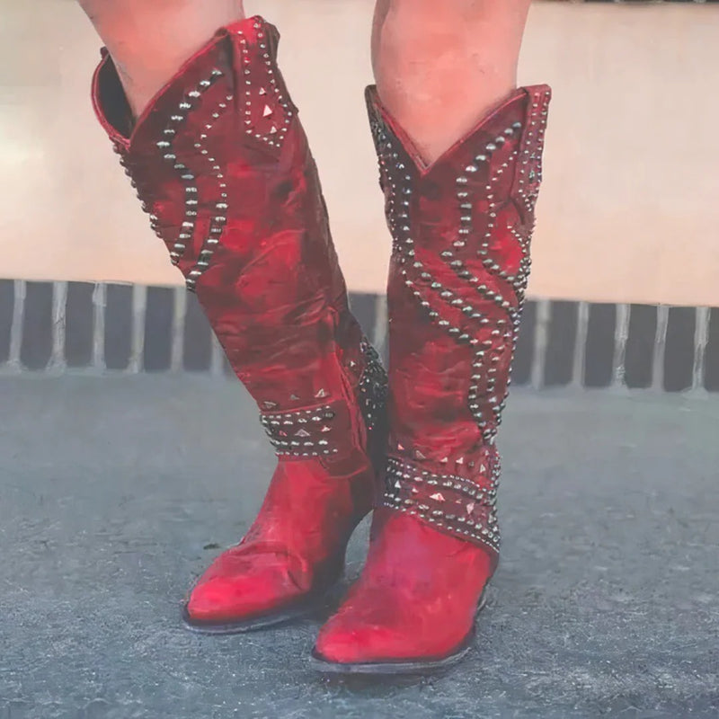 Women's Western Knee-High Boots