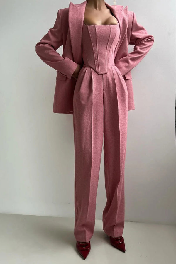 Women's Three-Piece Formal Suit Set