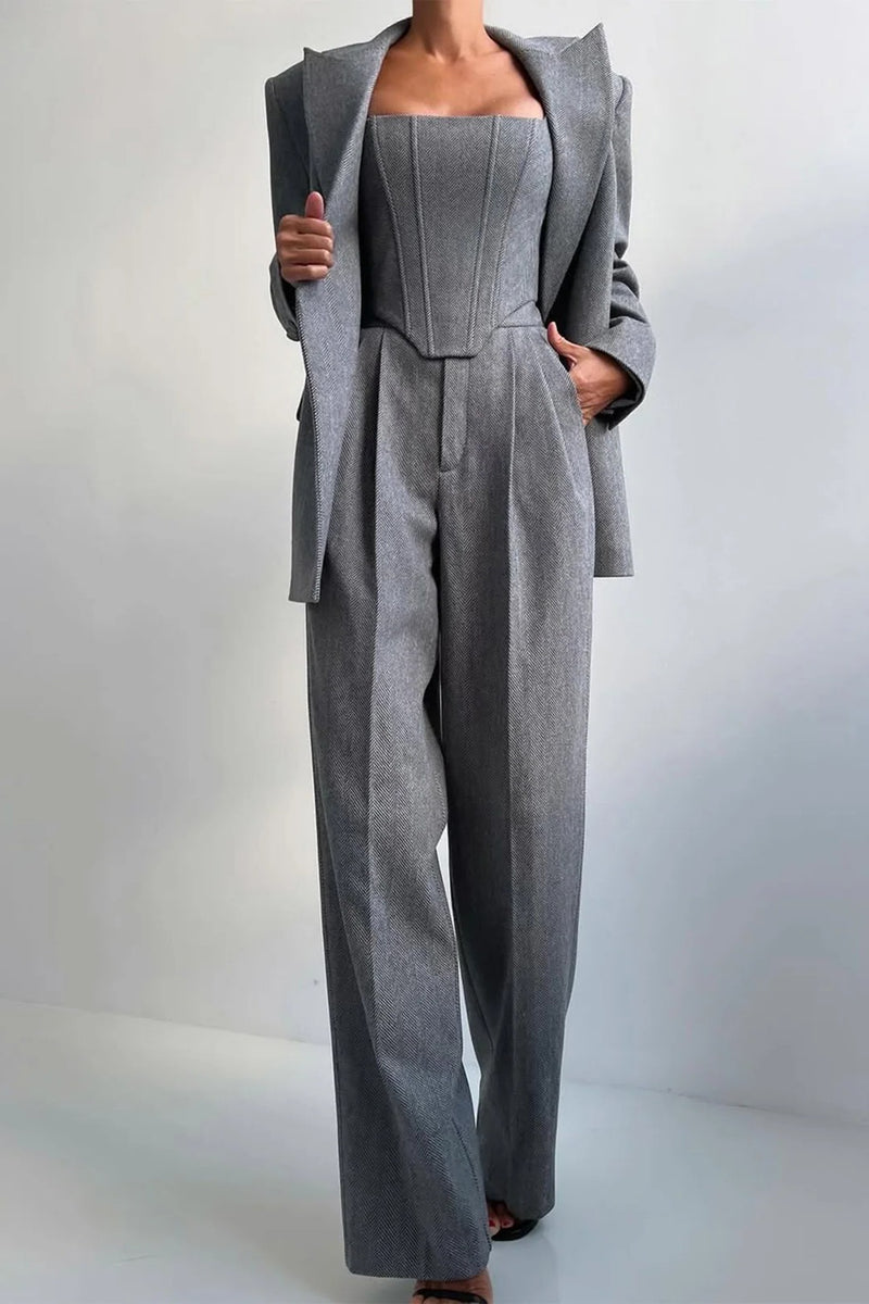 Women's Three-Piece Formal Suit Set
