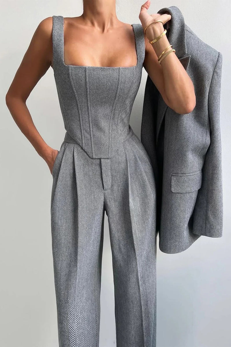 Women's Three-Piece Formal Suit Set