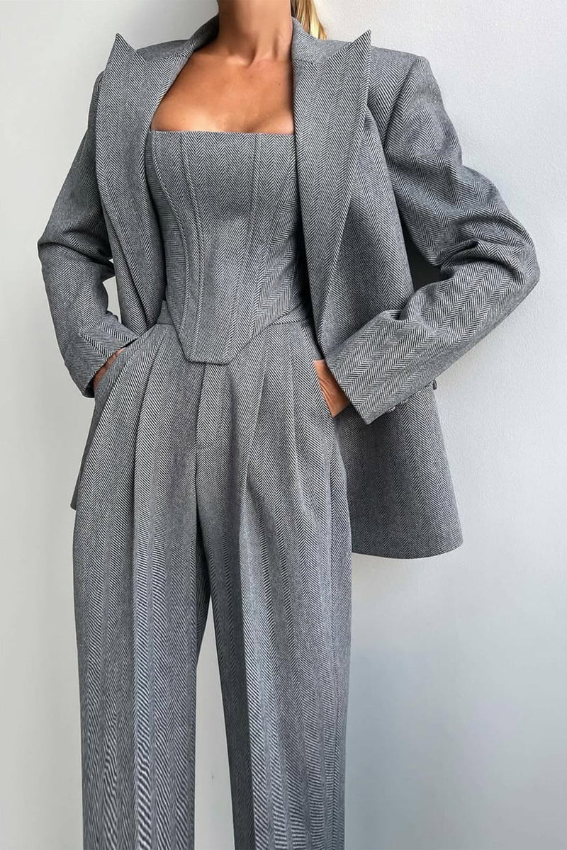 Women's Three-Piece Formal Suit Set