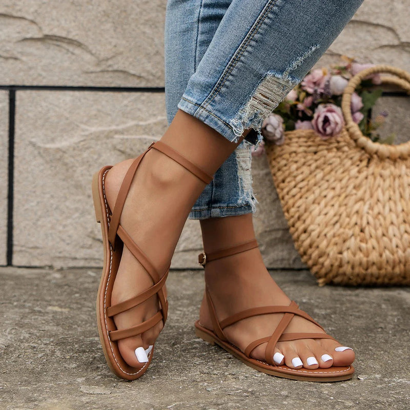 Flat Criss-Cross Summer Sandals