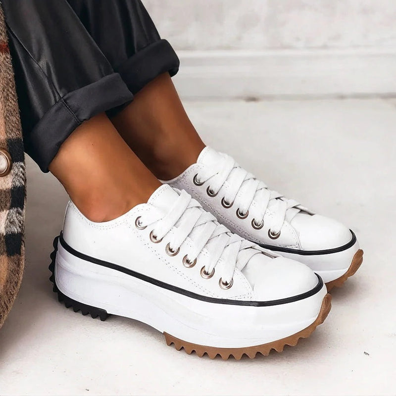 Platform Low-Top Sneakers
