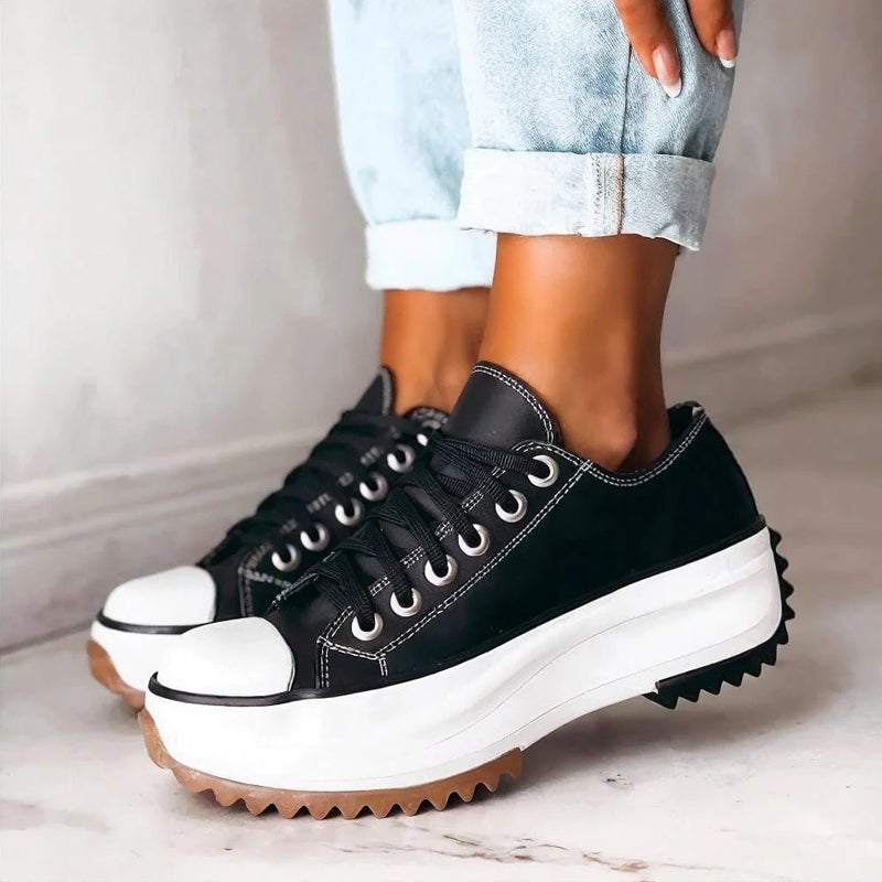 Platform Low-Top Sneakers