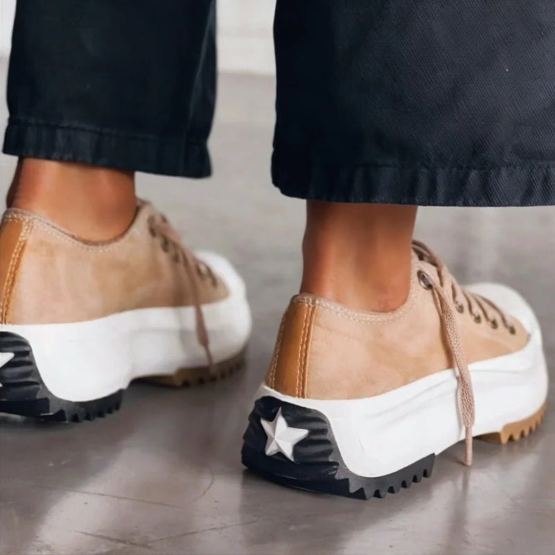 Platform Low-Top Sneakers