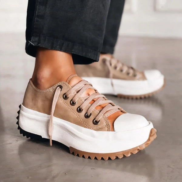 Platform Low-Top Sneakers
