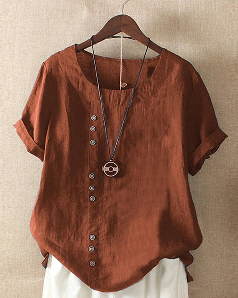 Women’s Short-Sleeved Blouse