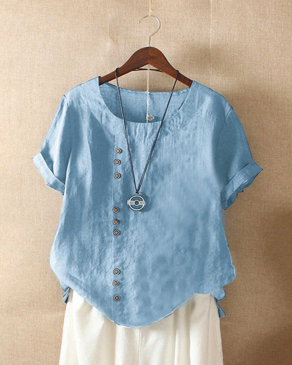 Women’s Short-Sleeved Blouse