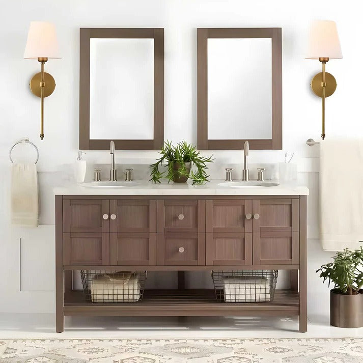 Wall Light with Fabric Shade