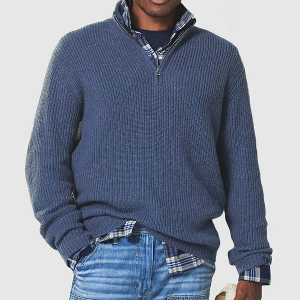 Men’s Half-Zip Warm Sweater