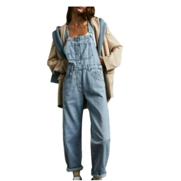 Women’s Loose-Fit Casual Jumpsuit