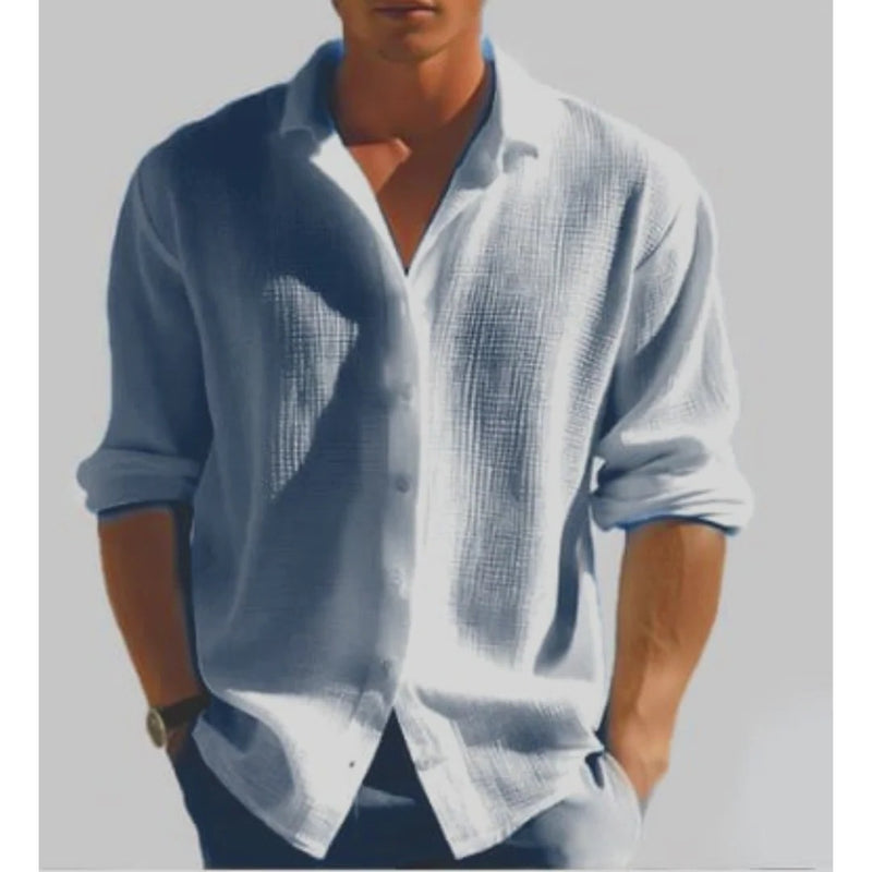 Casual Button-Down Shirt for Men
