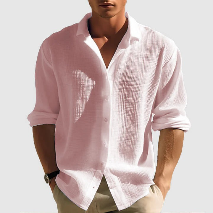 Casual Button-Down Shirt for Men