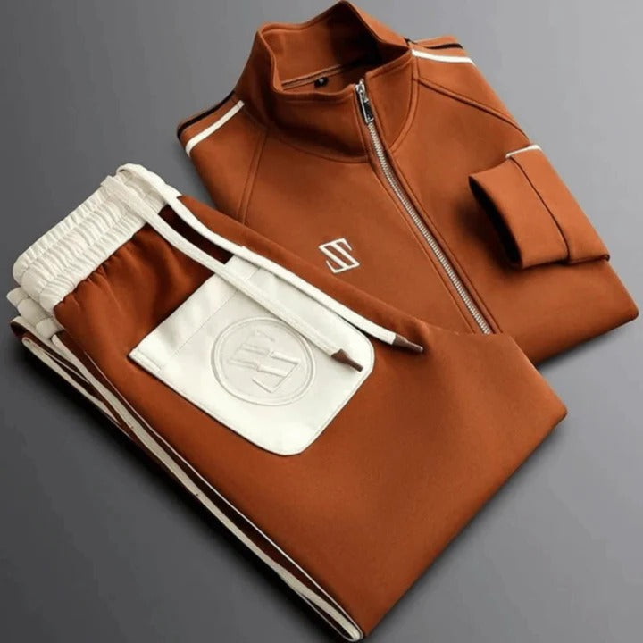 Men’s Two-Piece Zip-Up Tracksuit Set&nbsp;