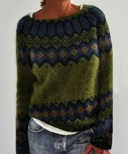 Vintage Winter Sweater for Women