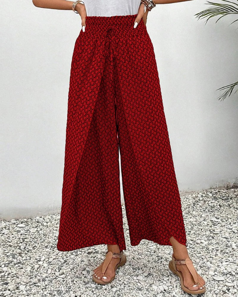 Women's High-Waisted Summer Pants