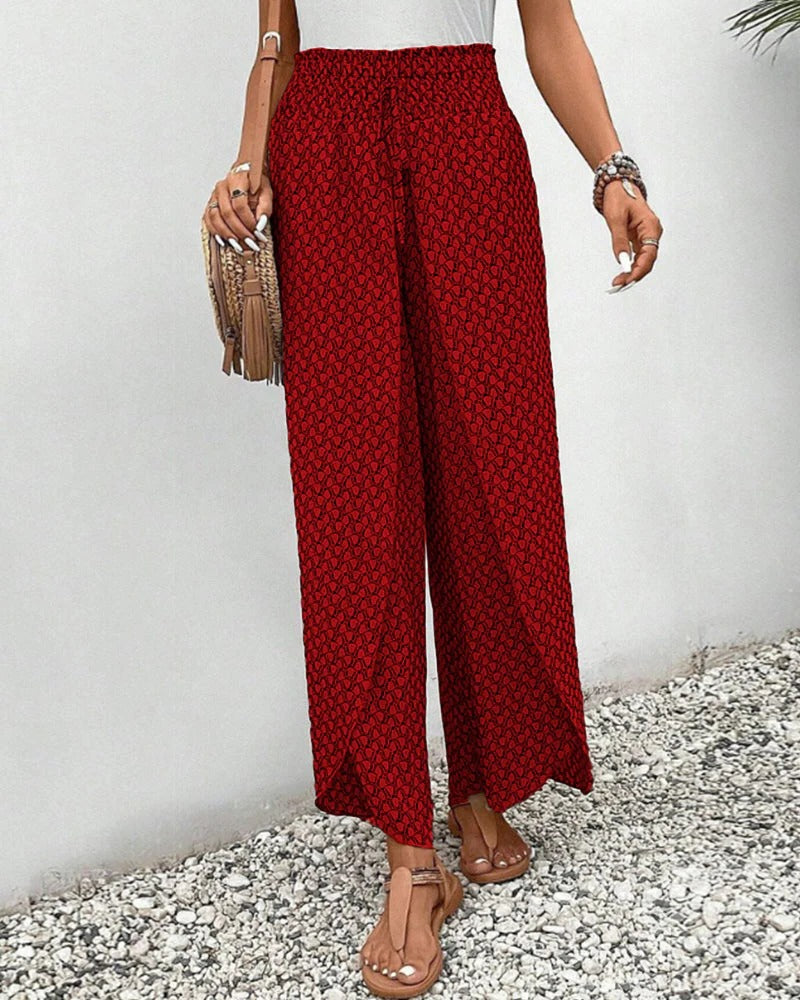 Women's High-Waisted Summer Pants