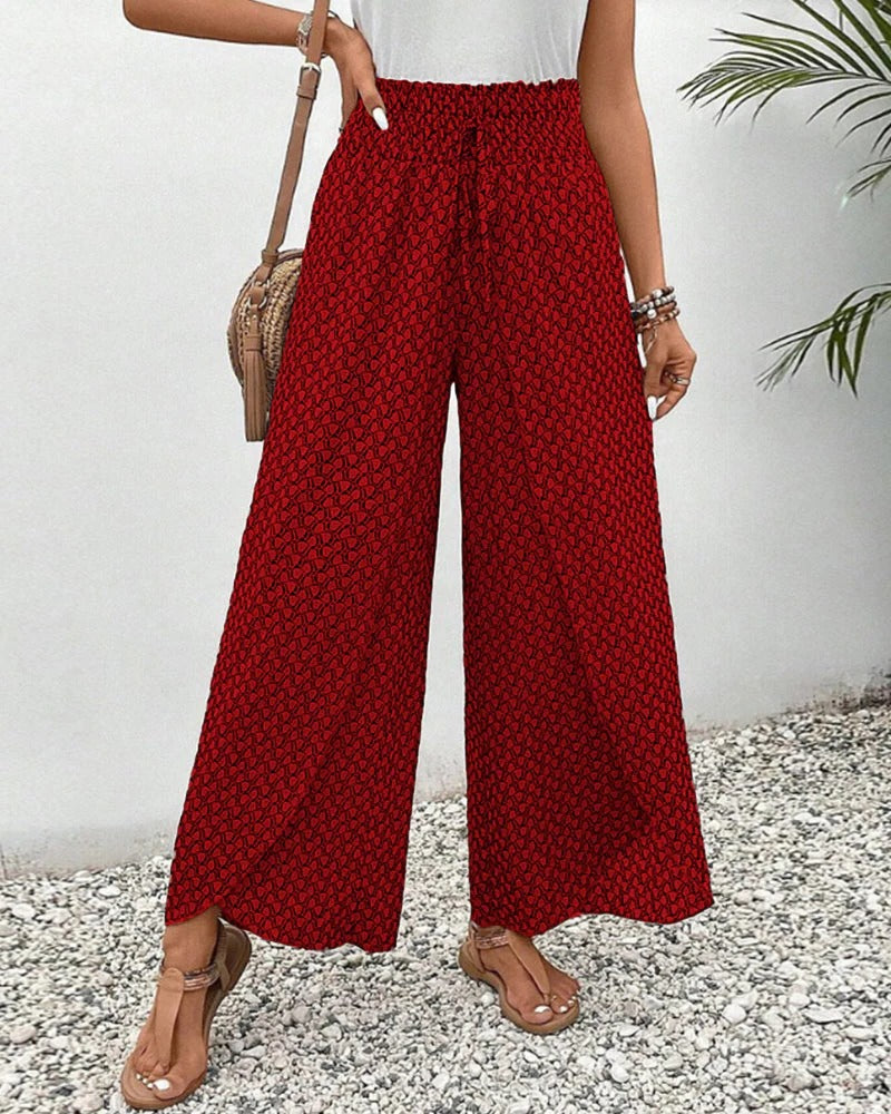 Women's High-Waisted Summer Pants