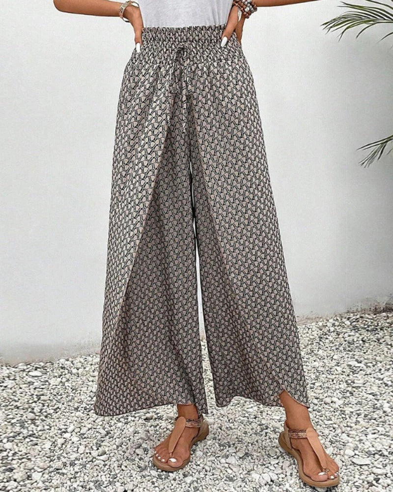 Women's High-Waisted Summer Pants