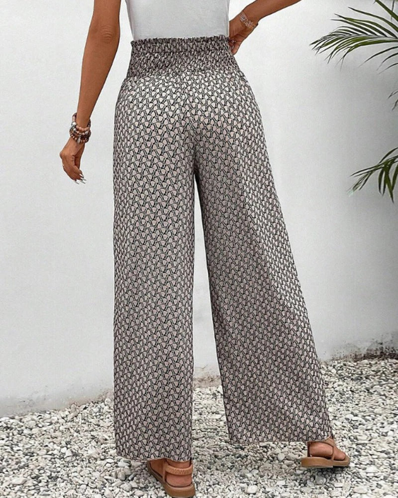 Women's High-Waisted Summer Pants