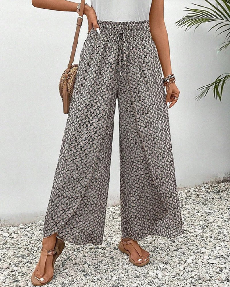 Women's High-Waisted Summer Pants