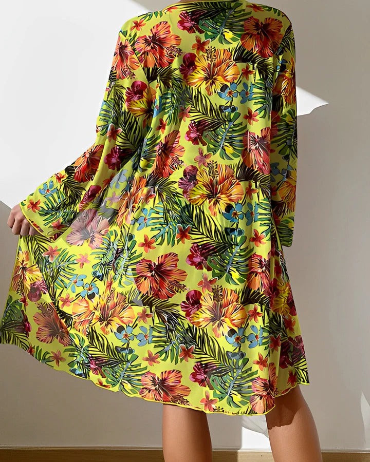 Women's High-Waisted Summer Bikini Set