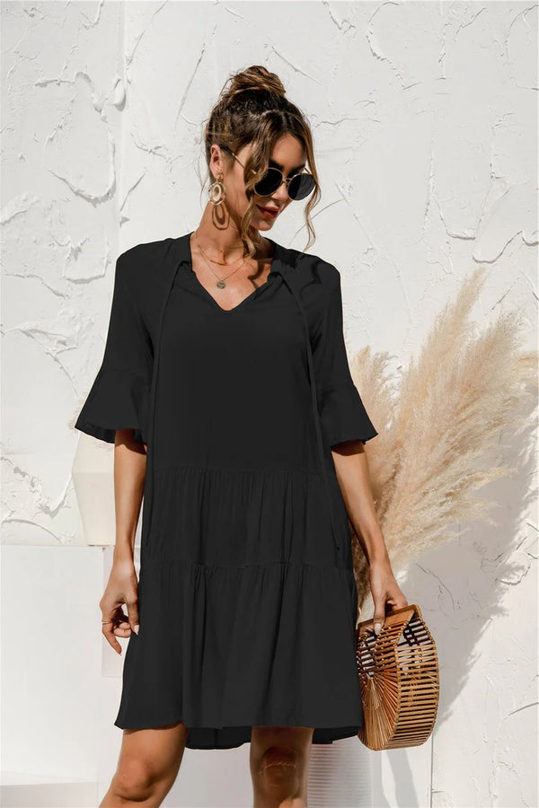 Women's Drop-Waisted Summer Dress